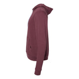 3719 BELLA + CANVAS Sponge Fleece Hoodie Heather Maroon