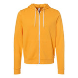 3739 BELLA + CANVAS Sponge Fleece Full-Zip Hoodie Gold