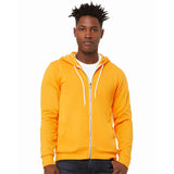 3739 BELLA + CANVAS Sponge Fleece Full-Zip Hoodie Gold