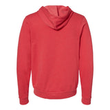 3739 BELLA + CANVAS Sponge Fleece Full-Zip Hoodie Heather Red