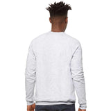 3901 BELLA + CANVAS Sponge Fleece Raglan Crewneck Sweatshirt Ash