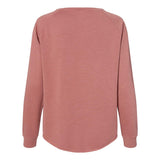 PRM2000 Independent Trading Co. Women's California Wave Wash Crewneck Sweatshirt Dusty Rose