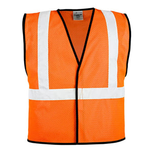 1571-1572 Kishigo Hook & Loop Mesh Vest Orange