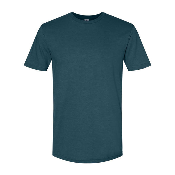 67000 Gildan Softstyle® CVC T-Shirt Steel Blue