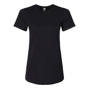 67000L Gildan Softstyle® Women's CVC T-Shirt Pitch Black