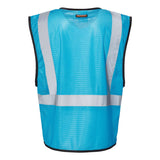 B120-131 Kishigo EV Series® Enhanced Visibility Non-ANSI Vest Electric Blue - B130