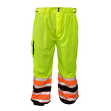 3173 Kishigo Premium Brilliant Series® Ultimate Reflective Mesh Pants Lime