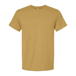 560MR JERZEES Premium Blend Ringspun Crewneck T-Shirt Mustard Heather