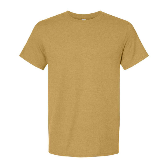 560MR JERZEES Premium Blend Ringspun Crewneck T-Shirt Mustard Heather