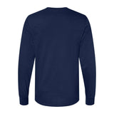 IC47LSR Fruit of the Loom Unisex Iconic Long Sleeve T-Shirt J. Navy