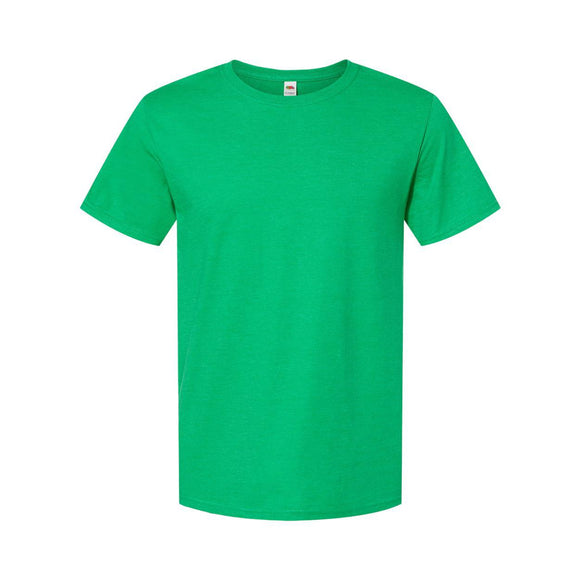 IC47MR Fruit of the Loom Unisex Iconic T-Shirt Irish Green Heather