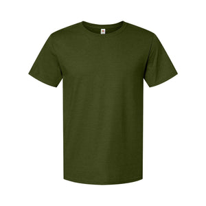 IC47MR Fruit of the Loom Unisex Iconic T-Shirt Military Green Heather