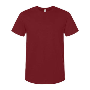 IC47MR Fruit of the Loom Unisex Iconic T-Shirt Peppered Red Heather