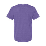 IC47MR Fruit of the Loom Unisex Iconic T-Shirt Retro Heather Purple