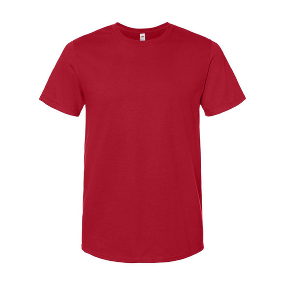 IC47MR Fruit of the Loom Unisex Iconic T-Shirt True Red