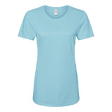 IC47WR Fruit of the Loom Women's Iconic T-Shirt Aqua Velvet Heather