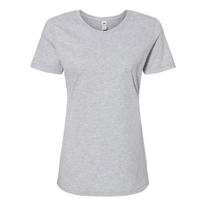 IC47WR Fruit of the Loom Women's Iconic T-Shirt Athletic Heather