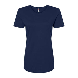 IC47WR Fruit of the Loom Women's Iconic T-Shirt J. Navy