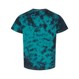 20BCR Dyenomite Youth Crystal Tie-Dyed T-Shirt Black/ Teal