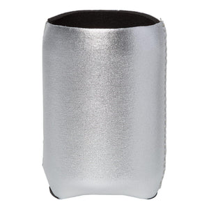 FT007M Liberty Bags Metallic Neoprene Can Holder Metallic Silver