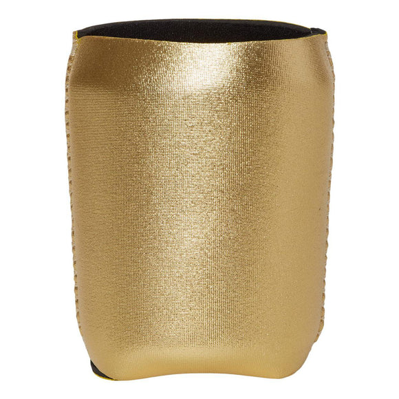 FT007M Liberty Bags Metallic Neoprene Can Holder Metallic Gold