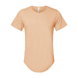 3003 BELLA + CANVAS Jersey Curved Hem Tee Heather Sand Dune