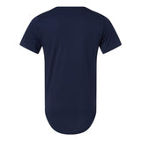 3003 BELLA + CANVAS Jersey Curved Hem Tee Navy