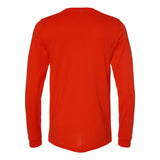 3501 BELLA + CANVAS Unisex Jersey Long Sleeve Tee Poppy