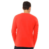 3501 BELLA + CANVAS Unisex Jersey Long Sleeve Tee Poppy