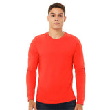 3501 BELLA + CANVAS Unisex Jersey Long Sleeve Tee Poppy