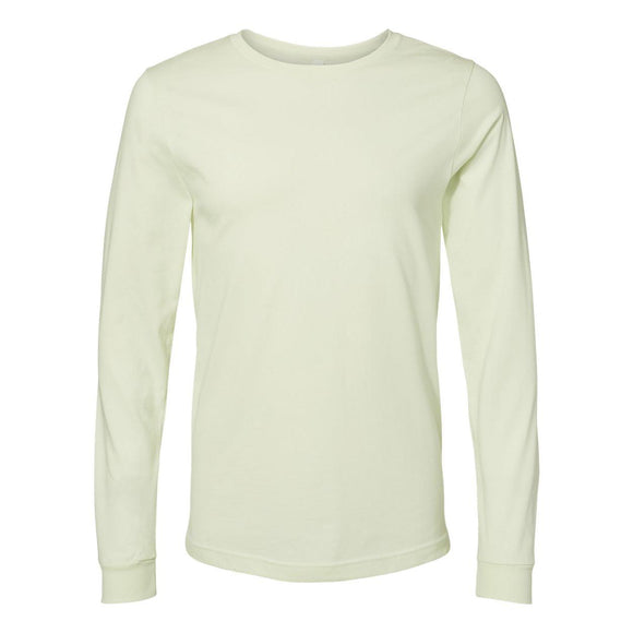 3501 BELLA + CANVAS Unisex Jersey Long Sleeve Tee Citron