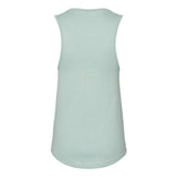 6003 BELLA + CANVAS Women's Jersey Muscle Tank Heather Dusty Blue