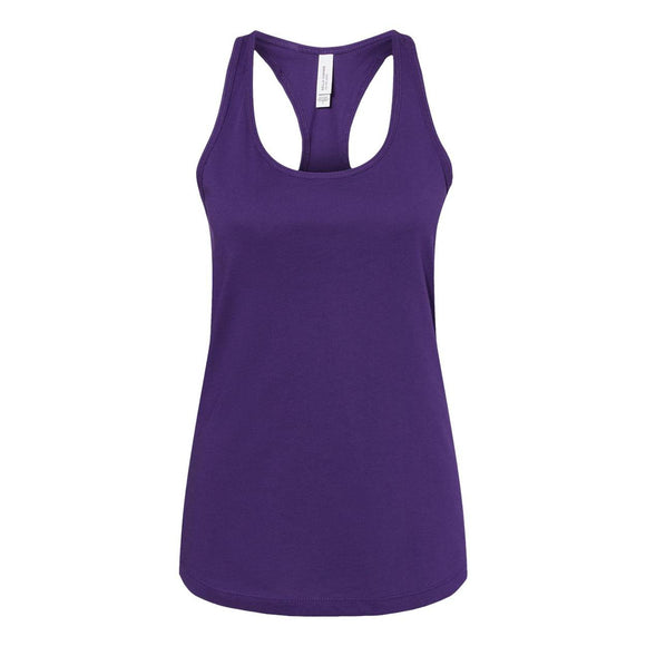 6008 BELLA + CANVAS Women's Jersey Racerback Tank Team Purple