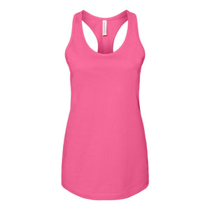 6008 BELLA + CANVAS Women's Jersey Racerback Tank Charity Pink