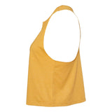 6682 BELLA + CANVAS Women's Racerback Crop Tank Heather Mustard