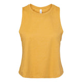 6682 BELLA + CANVAS Women's Racerback Crop Tank Heather Mustard