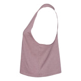 6682 BELLA + CANVAS Women's Racerback Crop Tank Heather Orchid