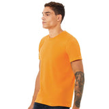 3001CVC BELLA + CANVAS CVC Jersey Tee Heather Marmalade