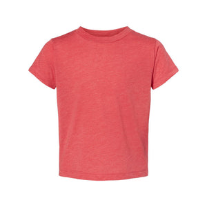 3413T BELLA + CANVAS Toddler Triblend Tee Red Triblend