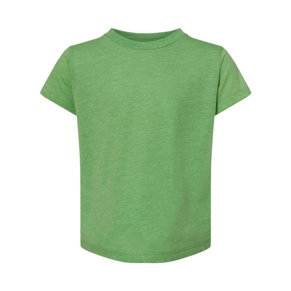 3413T BELLA + CANVAS Toddler Triblend Tee Green Triblend