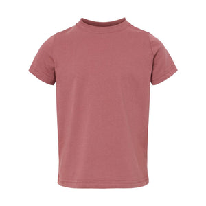 3321 Rabbit Skins Toddler Fine Jersey Tee Rouge