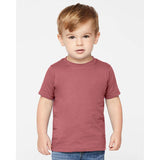 3321 Rabbit Skins Toddler Fine Jersey Tee Rouge