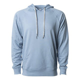 SS1000 Independent Trading Co. Icon Lightweight Loopback Terry Hooded Sweatshirt Misty Blue