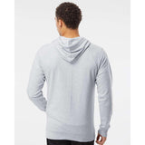 SS1000 Independent Trading Co. Icon Lightweight Loopback Terry Hooded Sweatshirt Athletic Heather