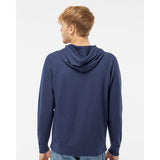 SS1000 Independent Trading Co. Icon Lightweight Loopback Terry Hooded Sweatshirt Indigo