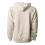 SS1000 Independent Trading Co. Icon Lightweight Loopback Terry Hooded Sweatshirt Sand