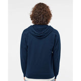 SS1000Z Independent Trading Co. Icon Lightweight Loopback Terry Full-Zip Hooded Sweatshirt Indigo