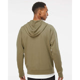 SS1000Z Independent Trading Co. Icon Lightweight Loopback Terry Full-Zip Hooded Sweatshirt Olive