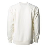 SS1000C Independent Trading Co. Icon Lightweight Loopback Terry Crewneck Sweatshirt Bone