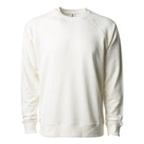 SS1000C Independent Trading Co. Icon Lightweight Loopback Terry Crewneck Sweatshirt Bone